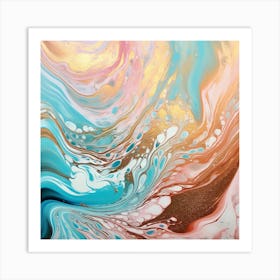 Abstract Painting 206 Art Print