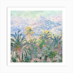 Claude Monet - Palm Trees Art Print