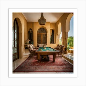 Before And After Interior Design Showcasing A Vill (7) Art Print