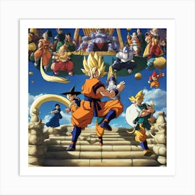 Dragon Ball Super 76 Art Print