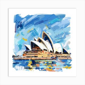 Sydney Opera House 18 Art Print