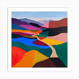 Abstract Travel Collection Eritrea Art Print