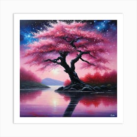 Cherry Blossom Tree 27 Art Print