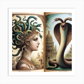 Medusa Art Print