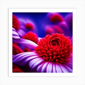 Flowerart8 Art Print