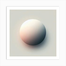 Abstract Sphere 2 Art Print