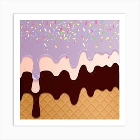 Ice Cream Sundae 15 Art Print