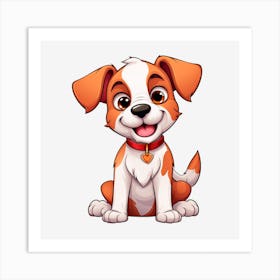 Cute Puppy Art Print