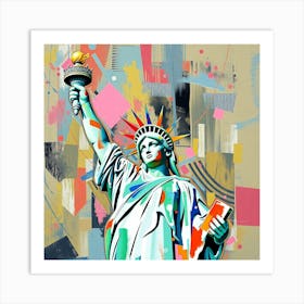 Statue Of Liberty 8 Art Print