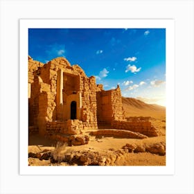 Firefly Ancient Ruins A Sense Of History And Mystery In Desert Ruins 1 Póster