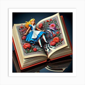 Alice In Wonderland 18 Art Print