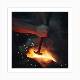 Blacksmith - Blacksmith Stock Art Print