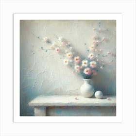 Flowers In A Vase 1 Art Print