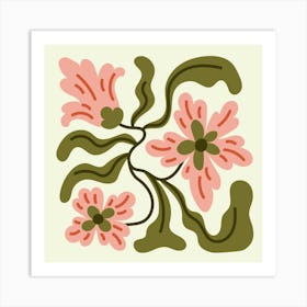 Floral Pattern 8 Art Print