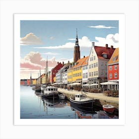 Copenhagen 1 Art Print