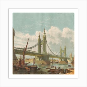 Tower Bridge, London Art Print