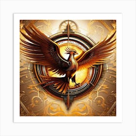 Hunger Games Logo 2 Art Print