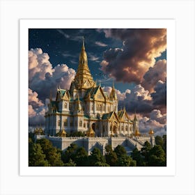 Sky Royal Palace 2 Art Print