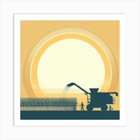 Corn Harvest Bounty Art Print