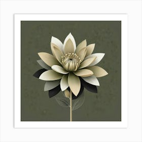 Lotus Flower 5 Art Print