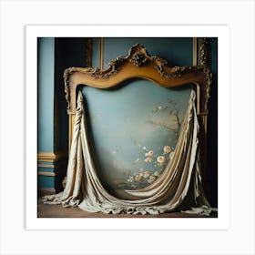 Shabby Chic Bedroom Art Print