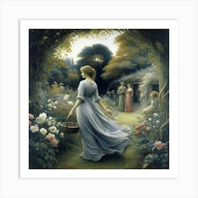 Rose Garden Art Print