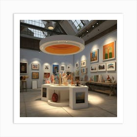 Gallery Space 2 Art Print