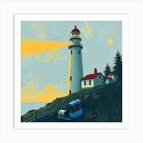 Lighthouse 46 Art Print