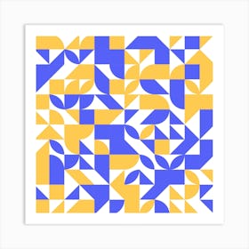 Geometric Pattern Art Print