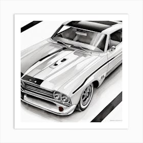 Chevrolet Chevelle Art Print