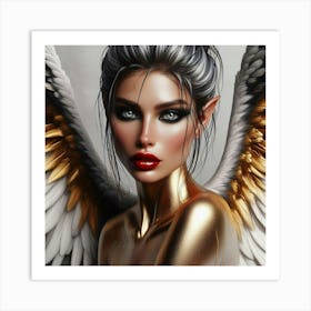 Angel 5 Art Print