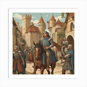 Knights Of The Renaissance Art Print