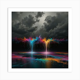 Abstract Painting 1 Art Print