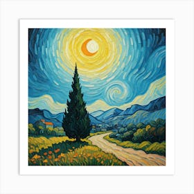 Starry Night Art Print