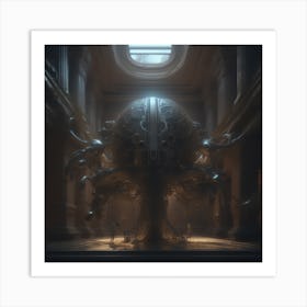 Spaceship 3 Art Print