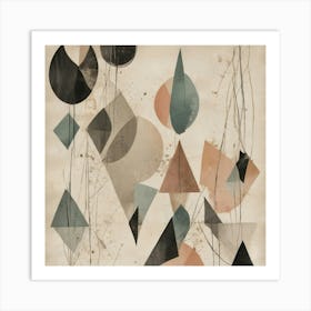 Abstract Shapes 2 Art Print