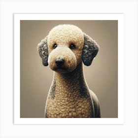 Bedlington Terrier Dog Art Print