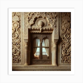 Window Of The Palace Art Print