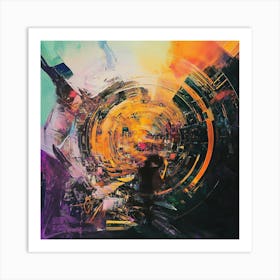 Abstract Painting 153 Art Print