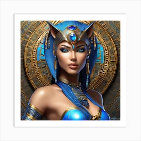 Egyptian Goddess 4 Art Print