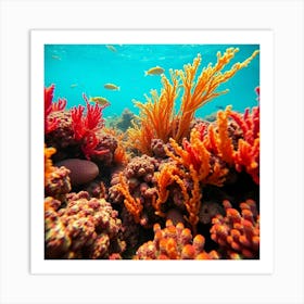 Coral Reef85 Art Print