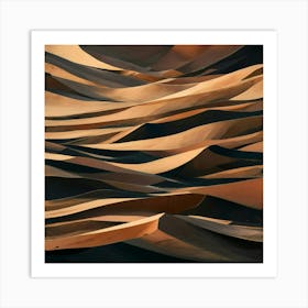 Sand Dunes 5 Art Print