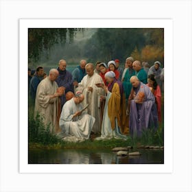 'The Ordination Ceremony' Art Print