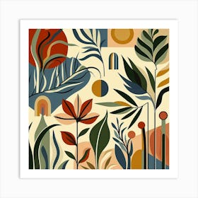 Abstract Pattern 1 Art Print