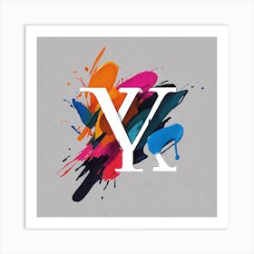 Letter Y Art Print