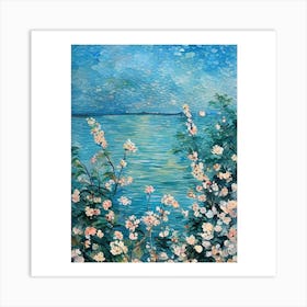 Cherry Blossoms By Vincent Van Gogh Art Print