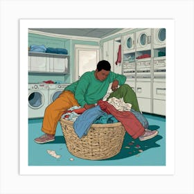 Laundry Room 1 Art Print