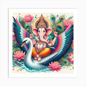 Ganesha 4 Art Print