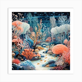 Coral Reef 6 Art Print