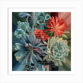 Flowers In The Vase Art Print